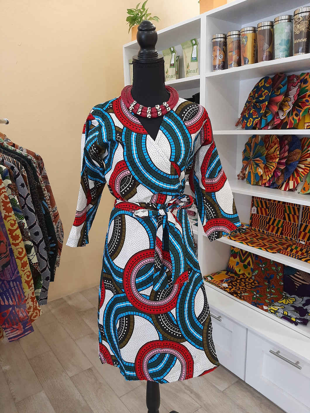 Midi Wrap Dress
