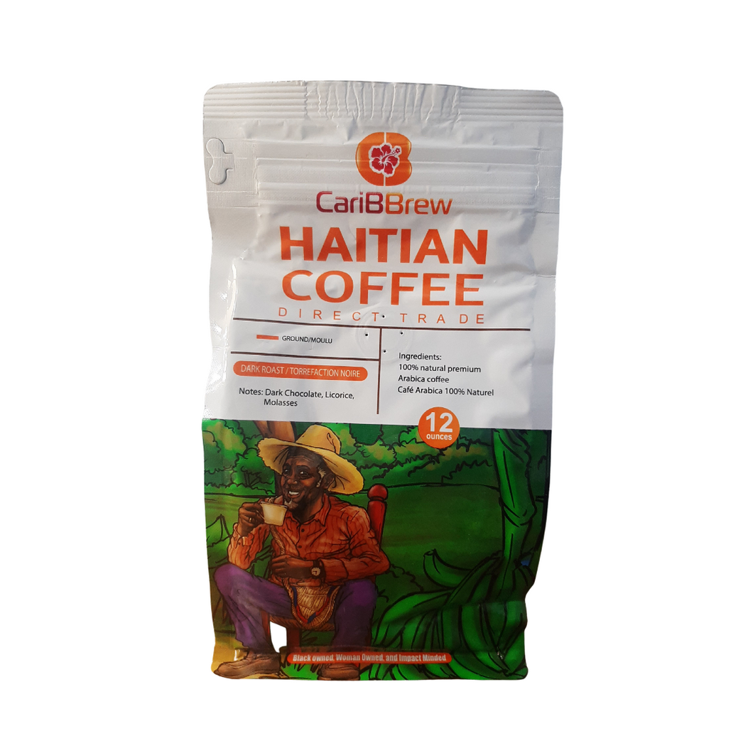 CariBBrew Dark Roast Premium Haitian Coffee - 12oz