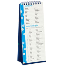 Load image into Gallery viewer, Birthday Calendar Spiral Memo Pad

