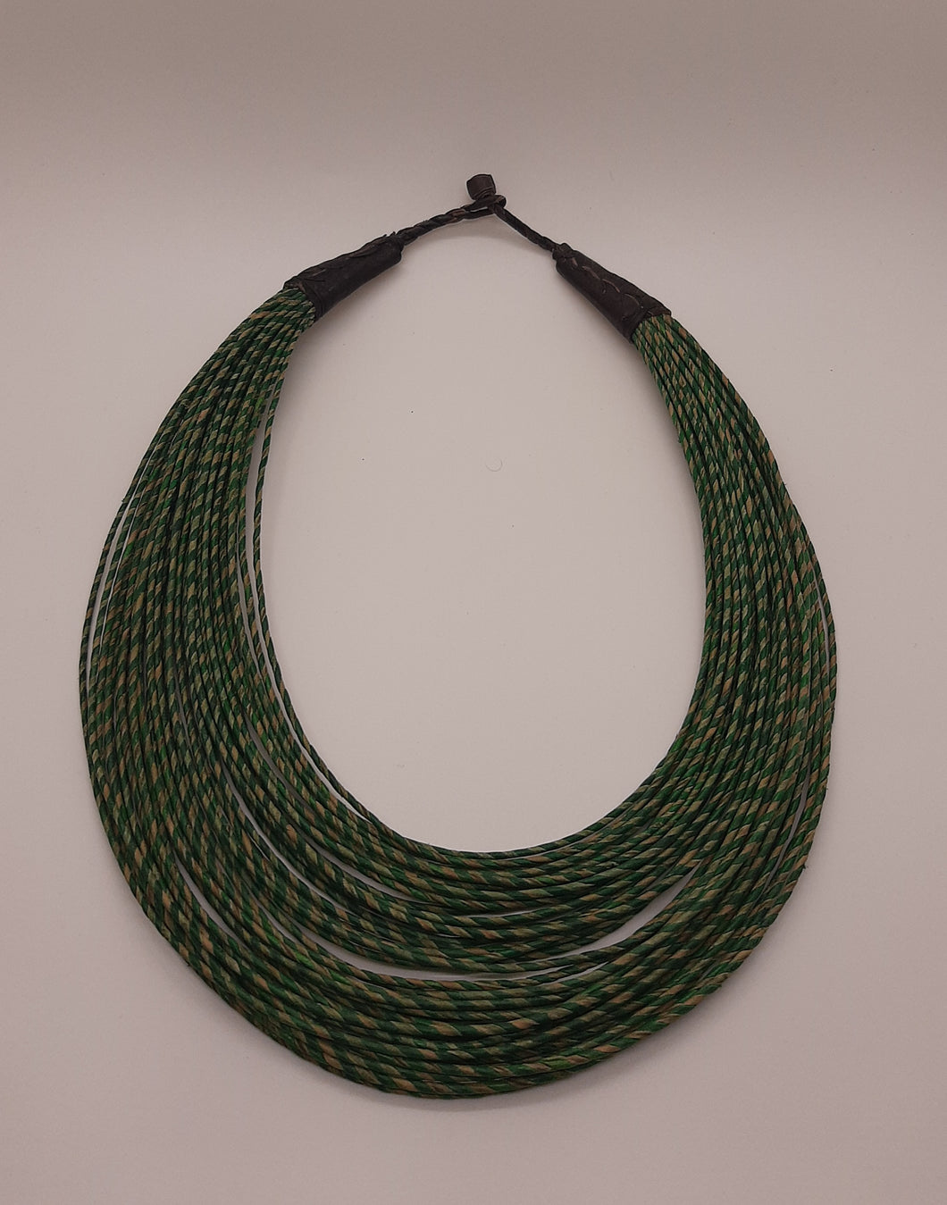 Leather Multi-strand Necklace