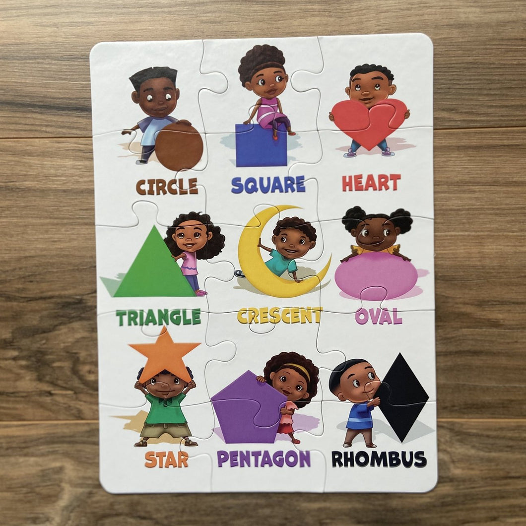 Shapes and Learning Puzzle
